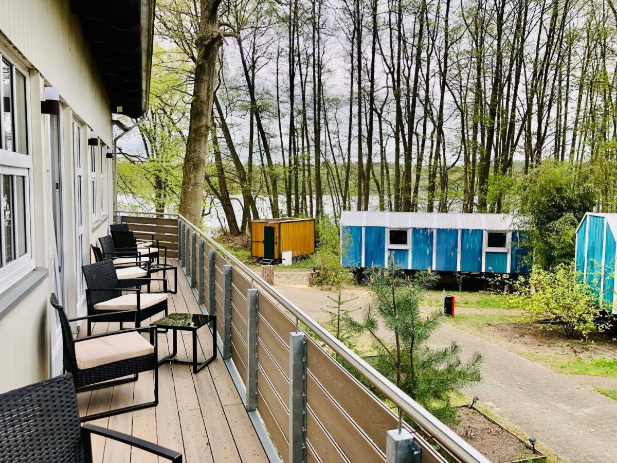 Waldschenke Stendenitz Uebernachten Im Wald Am See Neuruppin Exterior foto